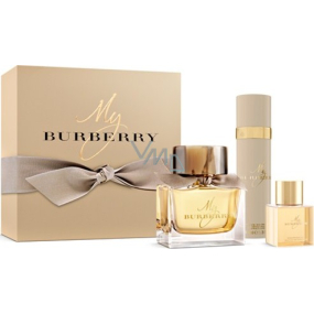 Burberry My Burberry perfumed water for women 90 ml + deodorant spray 100 ml + shower oil 30 ml, gift set