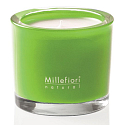 Millefiori Milano Natural Green Fig & Iris - Green Fig and Iris Scented candle burns for up to 60 hours 180 g
