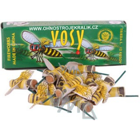 Wasps pyrotechnics CE1 12 pieces sold from 15 years!