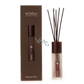 Millefiori Milano Selected Silver Spirit - Silver shine Diffuser 100 ml + 7 stalks 28 cm long for smaller spaces lasts 5-6 weeks