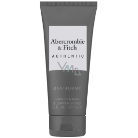 Abercrombie & Fitch Authentic Man shower gel for men 200 ml