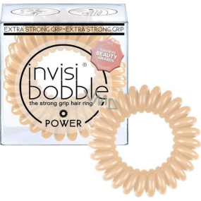 Invisibobble Power To Be Or Nude 3-piece spiral body hair band