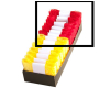 Ditipo Ribbon cobweb red 2 mx 75 mm