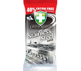 Green Shield Stainless steel wet cleaning wipes 70 pieces