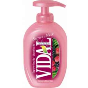 Vidal Berries & Musk liquid hand soap 300 ml