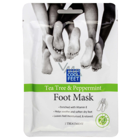 Escenti Cool Feet Tea & Mint pepper mask for legs 1 pair