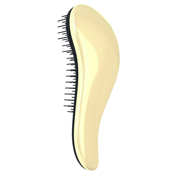 Dtangler Detangling Brush brush for easy combing of hair 18.5 cm Gold