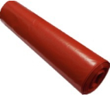 Press Trash Bag 70 x 110 cm, red roll of 25 pieces