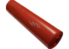 Press Trash Bag 70 x 110 cm, red roll of 25 pieces
