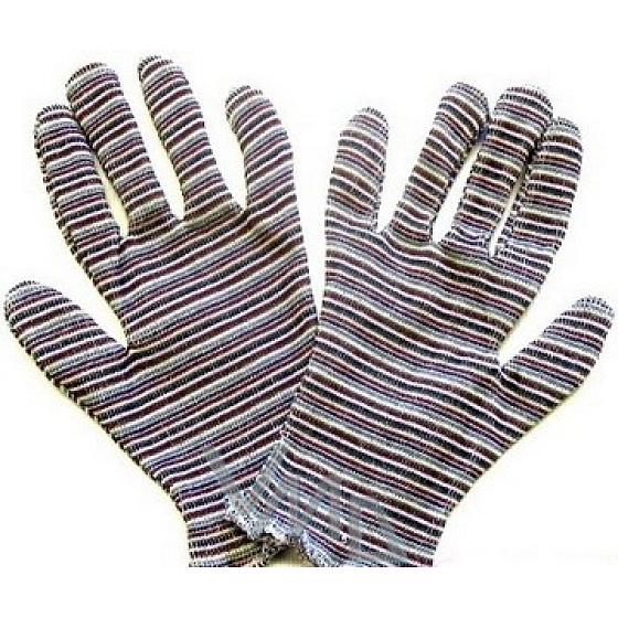PESh Sloter made of textile fabric, Protective gloves of different colors 1 pair