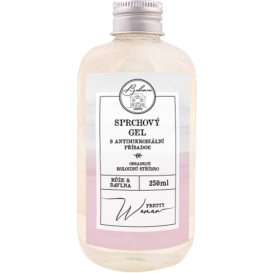 Bohemia Gifts Pretty Woman shower gel with antimicrobial additive 250 ml