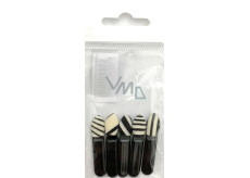 Eyeshadow applicator Black and white foam 5 pieces