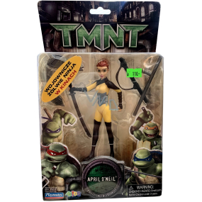 TMNT Ninja Turtles April O´Neil figure with accessories 14 cm, recommended age 4+