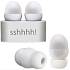 If sshhhh! Earplugs For Noisy Generation Silence Please Read Earplugs White