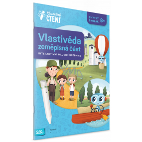Albi Magic Reading Interactive book Vlastivěda - geography part, age 8+