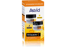 Astrid Vitamin C anti-wrinkle day cream 50 ml + anti-wrinkle night cream 50 ml, duopack