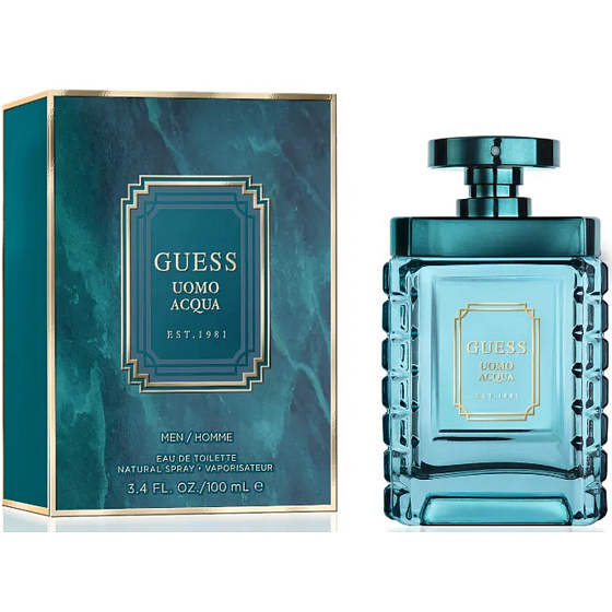 Guess Uomo Acqua Men Eau de Toilette for men 100 ml