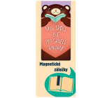 Albi Magnetic bookmark My heart beats for great books 9 x 4, 5 cm