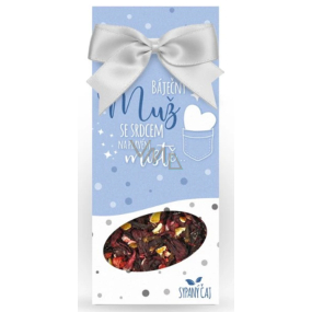 Nekupto Gift Tea Wonderful Man with a Heart in the Right Place 40 g