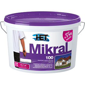 Het Mikral 100 facade paint, 15+3 kg