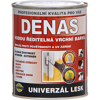 DENAS UNIVERSAL-GLOSS topcoat for wood, metal, and concrete, 0440 blue, 700 g