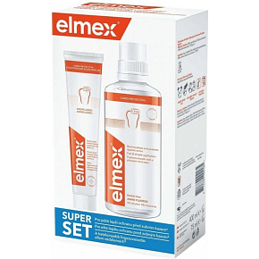 Elmex Caries Protection mouthwash 400 ml + toothpaste 75 ml