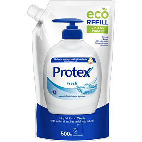 Protex Fresh antibacterial liquid soap refill 500 ml