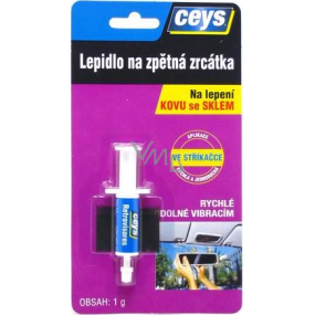 Ceys Rearview mirror adhesive 1 g in a syringe