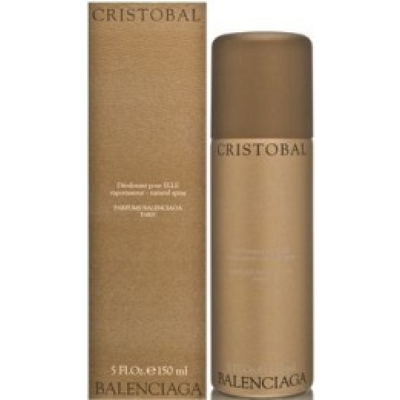 Cristobal Balenciaga deodorant spray for women 150 ml