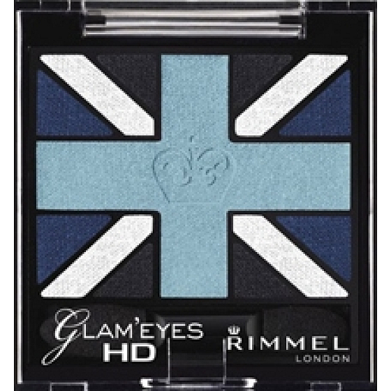 Rimmel London Glam Eyes HD Eyeshadow Eyeshadow 003 Royal Blue 2.5 g
