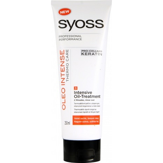 Syoss Oleo Intense Thermo Care hair treatment for dry and brittle hair 250 ml