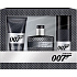 James Bond 007 eau de toilette 30 ml + shower gel 50 ml + deodorant spray 50 ml, gift set