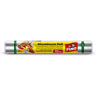Fino aluminum foil, width 29 cm, thickness of the foil 10.5 µ, 10 meters