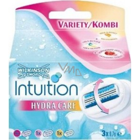 Wilkinson Sword Intuition Hydra Care 4-edged 3 spare heads for women