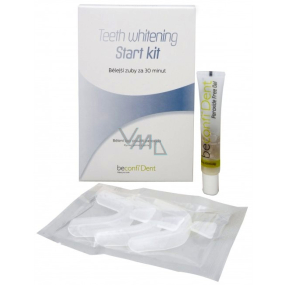 BeconfiDent Peroxide-free teeth whitening kit 30 10 ml whitening applications