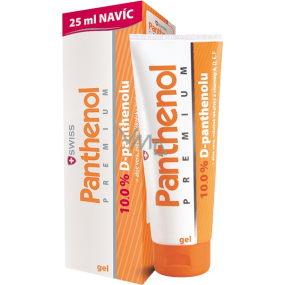 Swiss Premium Panthenol 10% D-panthenol gel for irritated skin after sunbathing 100 ml + 25 ml