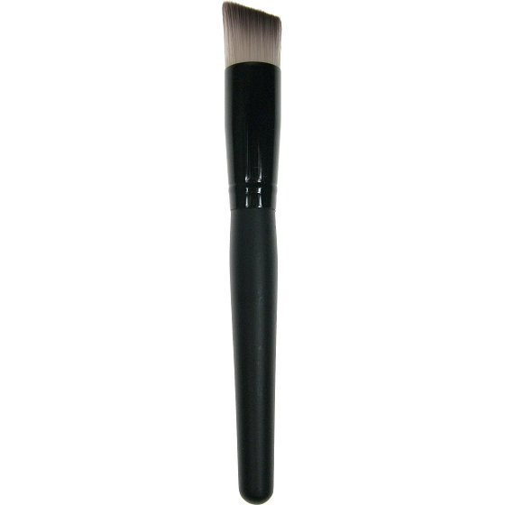 Cosmetic makeup brush angled 18 cm