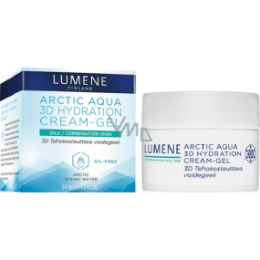 Lumene Arctic Aqua 3D Hydration Cream-Gel Moisturizing cream gel for oily / combination skin 50 ml