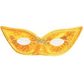 Golden hologram cat eyes mask suitable for adults