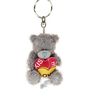 Me to You Teddy bear with heart plush keychain 7 cm