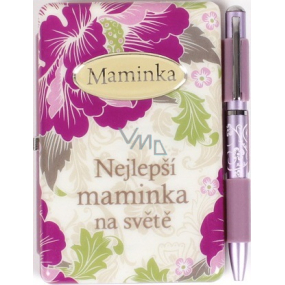Albi Notebook with pen Mom 100 x 80 x 20 mm