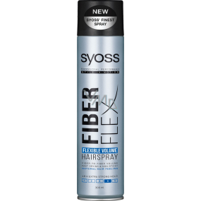 Syoss Fiberflex Flexible Volume extra strong fixation hairspray 300 ml