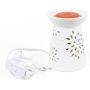 Heart & Home Electric aroma lamp for waxes flowers 13 cm