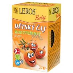 Leros Baby Sea buckthorn herbal tea for defense, digestion for children 20 x 2 g