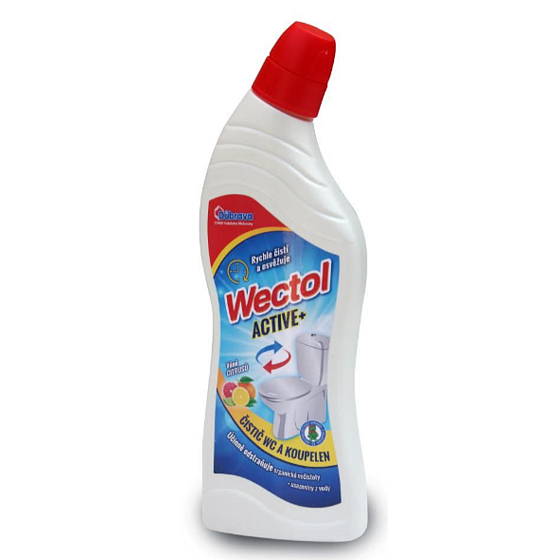 Wectol Active+ Citrus Active Cleaner for Toilets and Bathrooms 750 ml