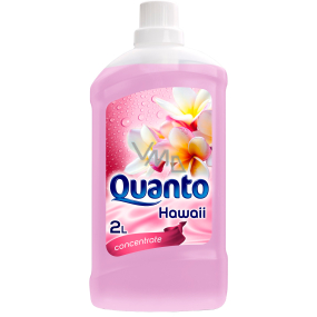 Quanto Hawaii concentrated fabric softener means for softening clothes and easy ironing 2 l