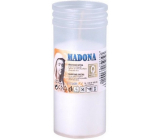 Madonna Cemetery candle deposit pressed white 2.5 days 180 g