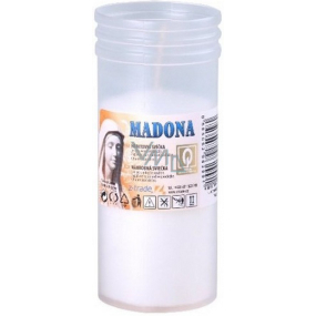 Madonna Cemetery Candle Insert Pressed White 2.5 Days 180 g