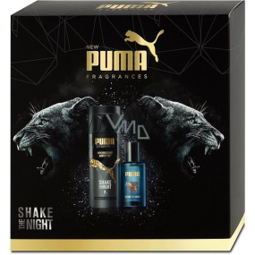 Puma Shake The Night eau de toilette for men 50 ml + deodorant spray 150 ml, gift set