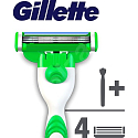 Gillette Mach3 Sensitive razor + spare head 3 pieces for men